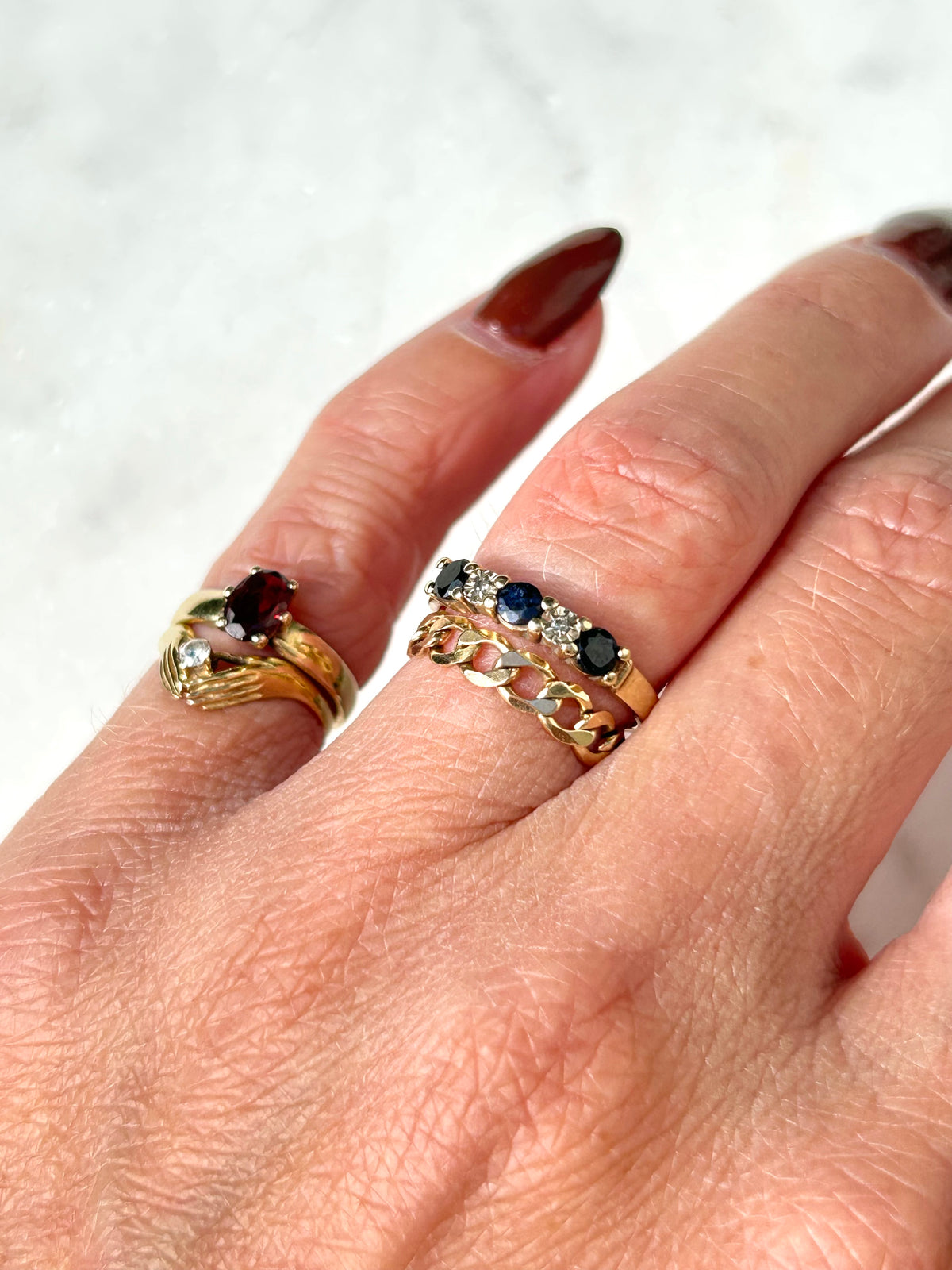 Estate 14 CT Flat Curb Chain Ring