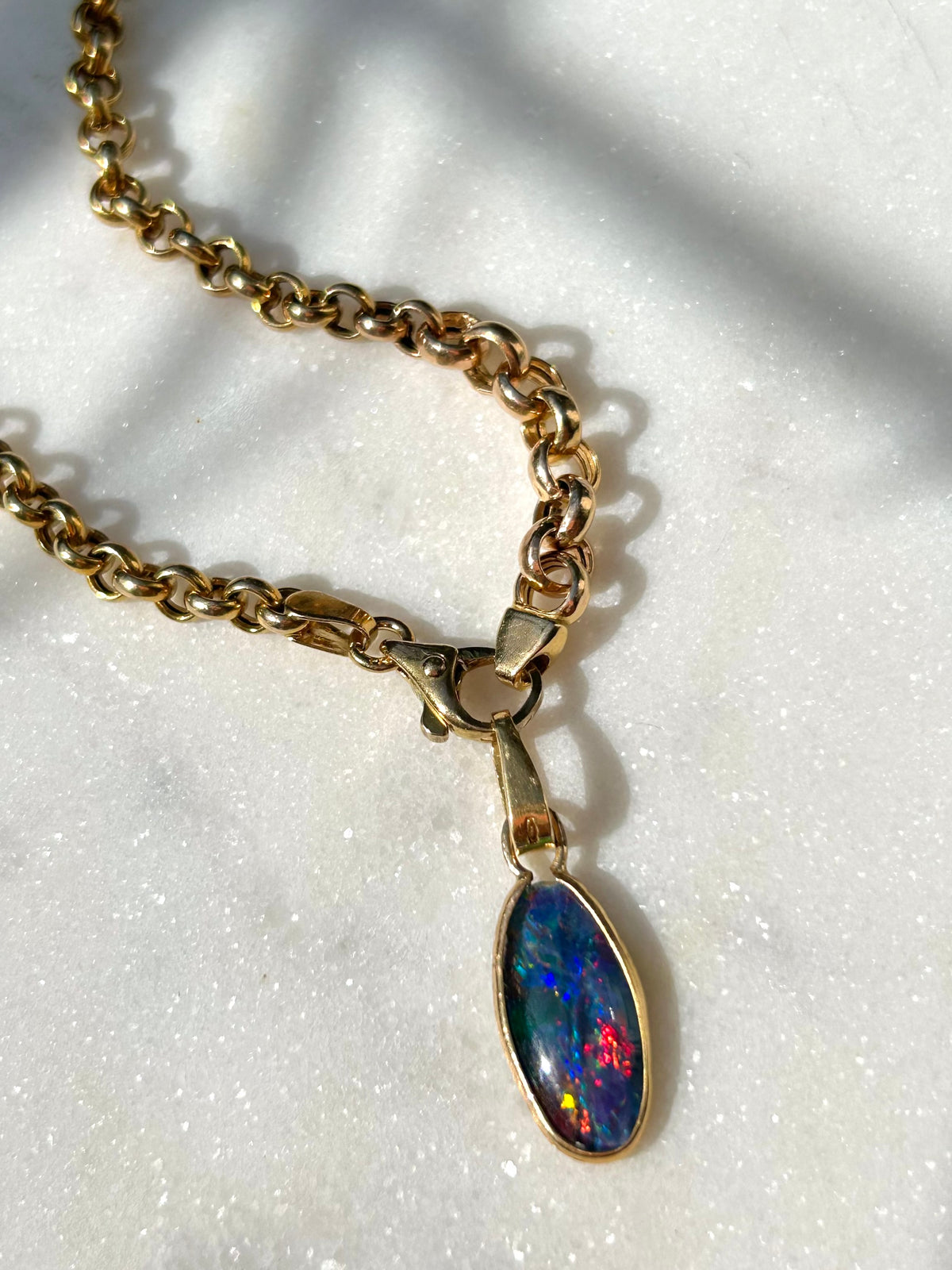Estate 8ct Rolo Chain