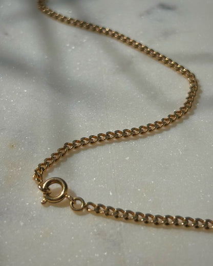 Estate 9ct Extra Long Curb Chain