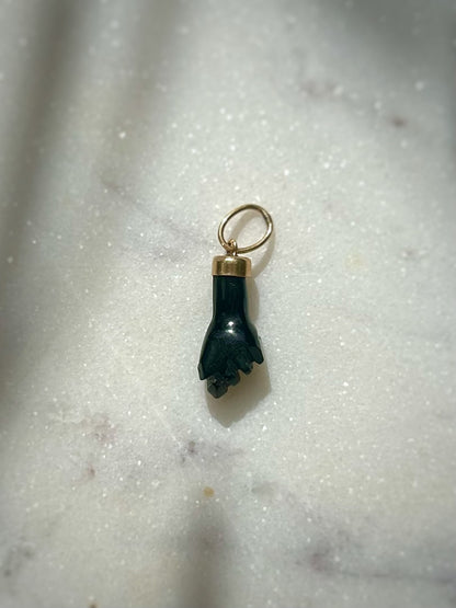 Vintage 18ct Black Figa Charm
