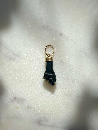 Vintage 18ct Black Figa Charm