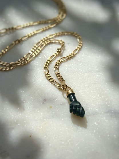 Vintage 18ct Black Figa Charm