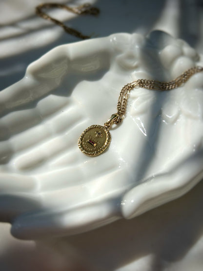 Vintage 18ct Gold Augis Médaille d’Amour