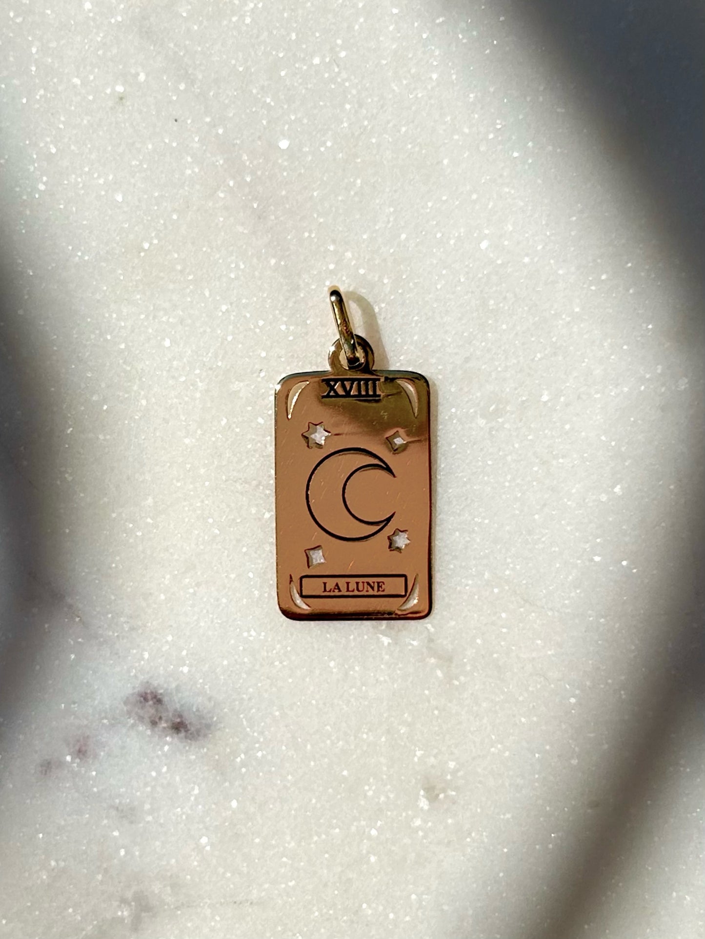 New 18ct La Lune Tarot Pendant