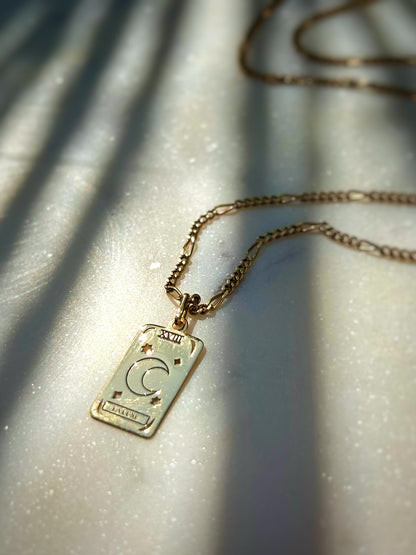 New 18ct La Lune Tarot Pendant