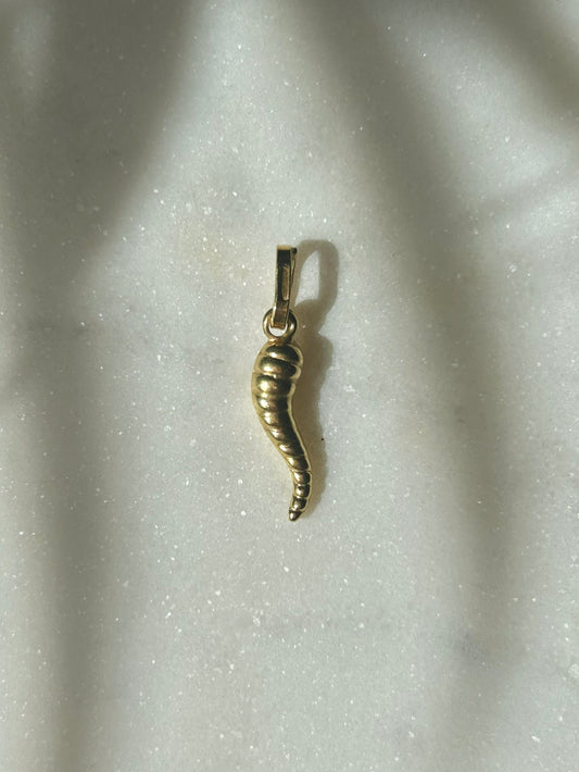 Vintage 18ct Cornicello Charm