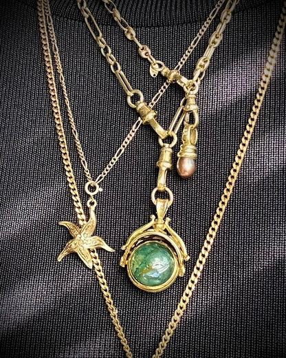 Vintage 9ct Gold Starfish Charm