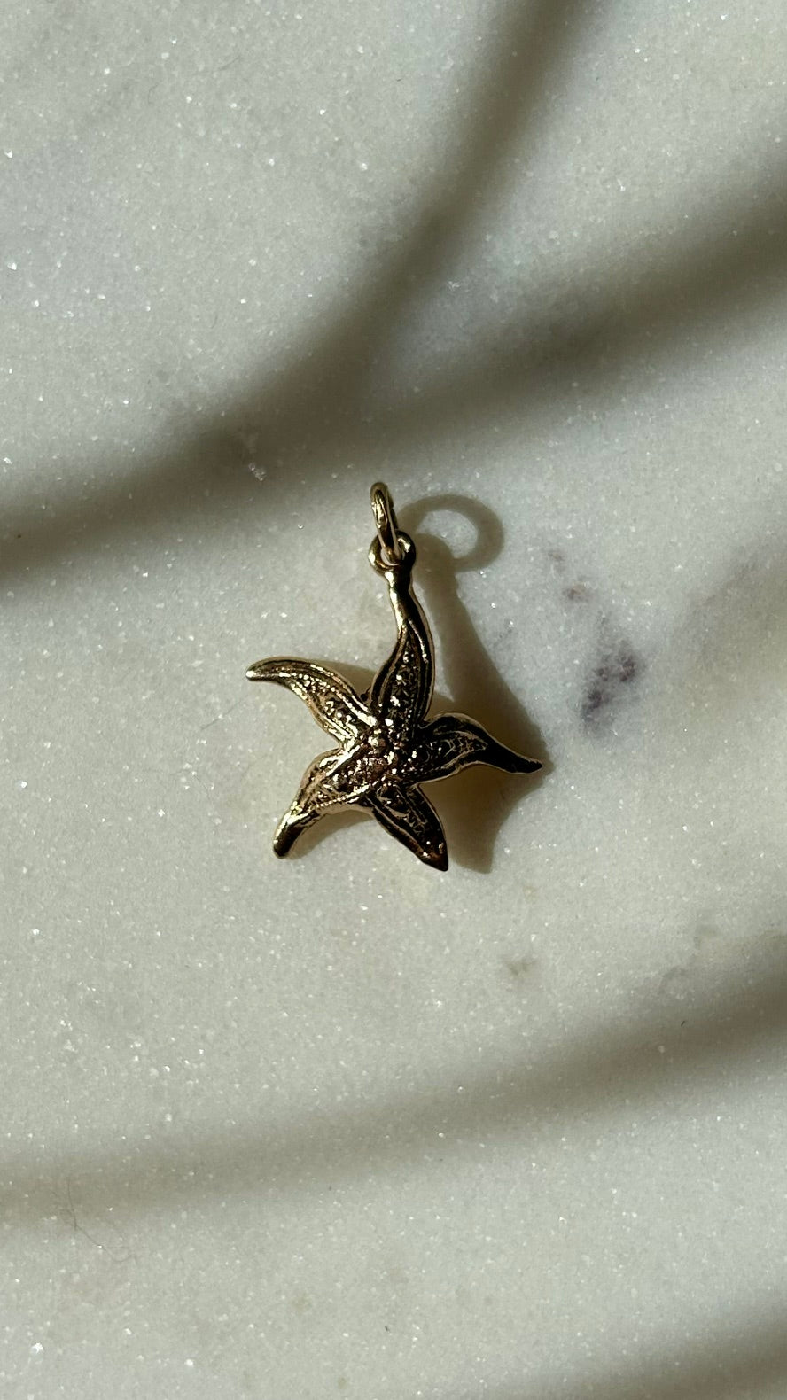 Vintage 9ct Gold Starfish Charm