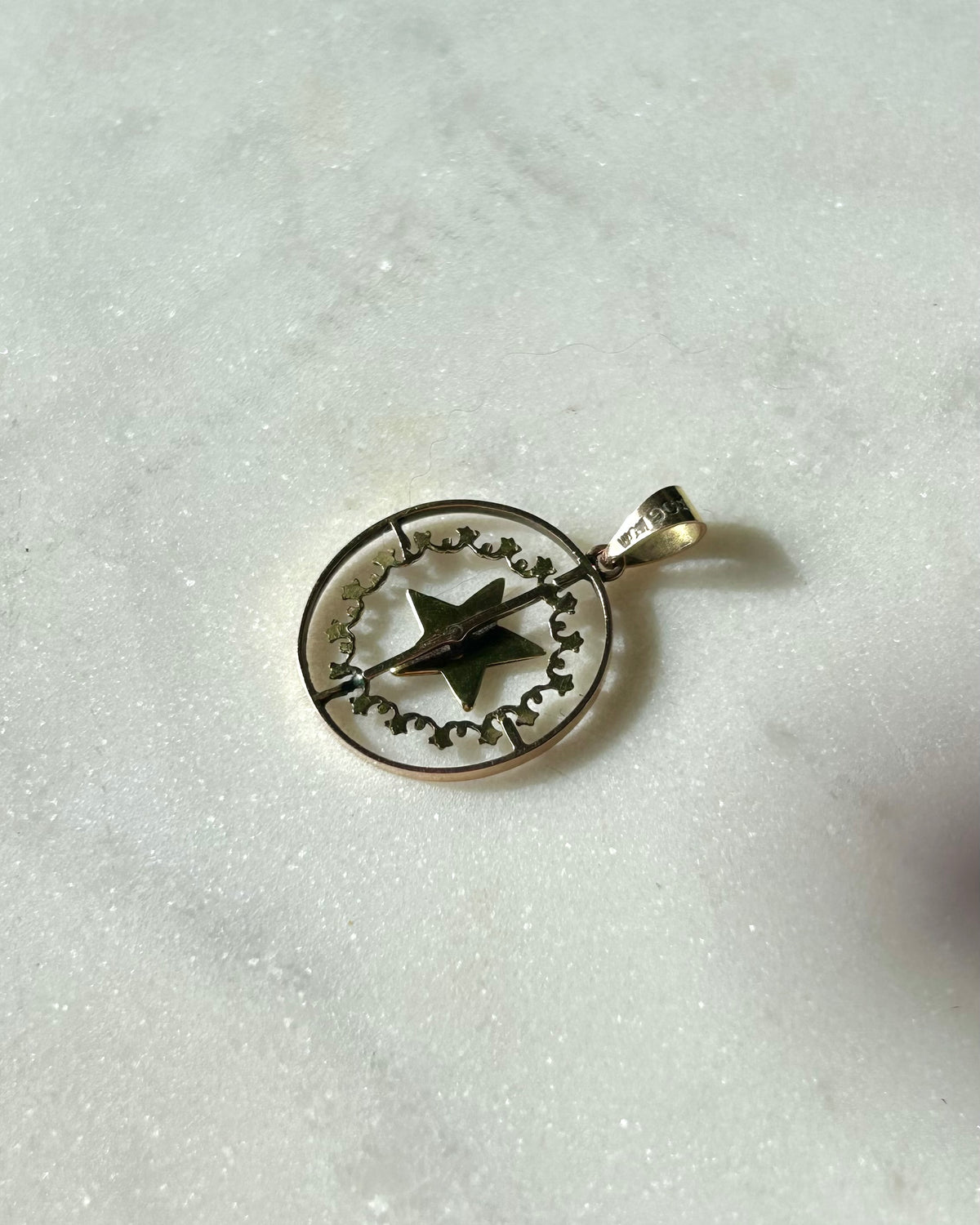 Antique 9ct Order of the Eastern Star Pendant